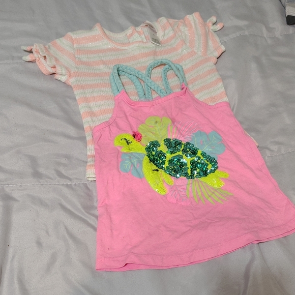 Pink Tank Top with Turtle Design - Picture 5 of 5
